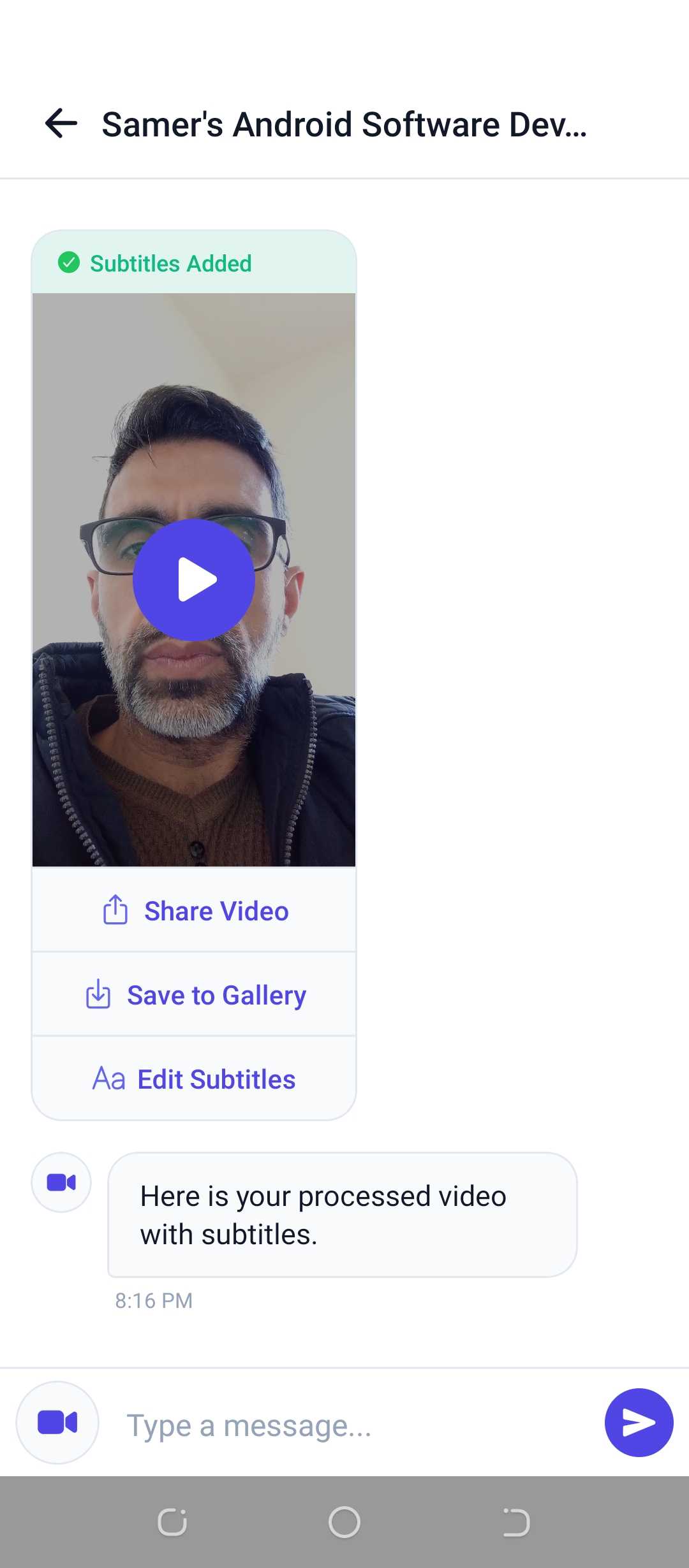 Share, save, or edit subtitles